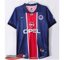 Paris Saint-Germain 1998-1999 Koszulka Retro Podstawowa Krótki Rękaw