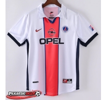 Paris Saint-Germain 1998-1999 Koszulka Retro Wyjazdowa Krótki Rękaw