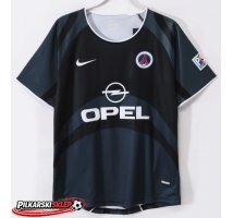 Paris Saint-Germain 2001-2002 Koszulka Retro Trzecia Krótki Rękaw