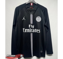 Paris Saint-Germain 2018-2019 Champions League Koszulka Retro Podstawowa Długi Rękaw