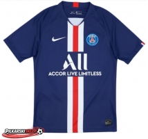 Paris Saint-Germain 2019-2020 Koszulka Retro Podstawowa Krótki Rękaw