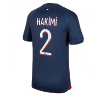 Paris Saint-Germain Achraf Hakimi #2 Koszulka Podstawowa 2023-24 Krótki Rękaw