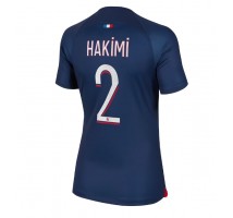 Paris Saint-Germain Achraf Hakimi #2 Koszulka Podstawowa damskie 2023-24 Krótki Rękaw
