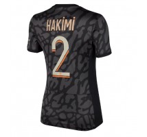 Paris Saint-Germain Achraf Hakimi #2 Koszulka Trzecia damskie 2023-24 Krótki Rękaw
