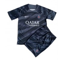 Paris Saint-Germain Bramkarskie Koszulka Wyjazdowa dzieci 2023-24 Krótki Rękaw (+ krótkie spodenki)