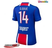 Paris Saint-Germain Desire Doue #14 Koszulka Podstawowa damskie 2026-27 Krótki Rękaw