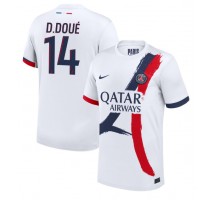 Paris Saint-Germain Desire Doue #14 Koszulka Wyjazdowa 2024-25 Krótki Rękaw