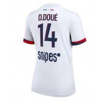 Paris Saint-Germain Desire Doue #14 Koszulka Wyjazdowa damskie 2025-26 Krótki Rękaw Paris Saint-Germain Desire Doue #14 Koszulka Wyjazdowa damskie 2025-26 Krótki Rękaw