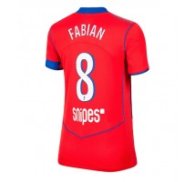 Paris Saint-Germain Fabian Ruiz #8 Koszulka Trzecia damskie 2025-26 Krótki Rękaw Paris Saint-Germain Fabian Ruiz #8 Koszulka Trzecia damskie 2025-26 Krótki Rękaw