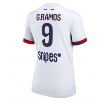Paris Saint-Germain Goncalo Ramos #9 Koszulka Wyjazdowa damskie 2025-26 Krótki Rękaw