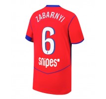 Paris Saint-Germain Illia Zabarnyi #6 Koszulka Trzecia 2025-26 Krótki Rękaw