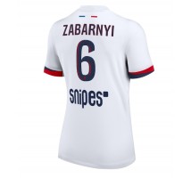 Paris Saint-Germain Illia Zabarnyi #6 Koszulka Wyjazdowa damskie 2025-26 Krótki Rękaw Paris Saint-Germain Illia Zabarnyi #6 Koszulka Wyjazdowa damskie 2025-26 Krótki Rękaw