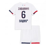 Paris Saint-Germain Illia Zabarnyi #6 Koszulka Wyjazdowa dzieci 2025-26 Krótki Rękaw (+ krótkie spodenki)