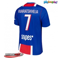 Paris Saint-Germain Khvicha Kvaratskhelia #7 Koszulka Podstawowa 2026-27 Krótki Rękaw