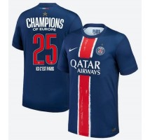 Paris Saint-Germain Koszulka Podstawowa 2024-25 UCL Champions Krótki Rękaw