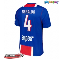 Paris Saint-Germain Lucas Beraldo #4 Koszulka Podstawowa 2026-27 Krótki Rękaw