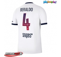 Paris Saint-Germain Lucas Beraldo #4 Koszulka Wyjazdowa 2026-27 Krótki Rękaw