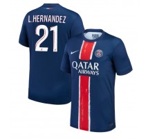 Paris Saint-Germain Lucas Hernandez #21 Koszulka Podstawowa 2024-25 Krótki Rękaw