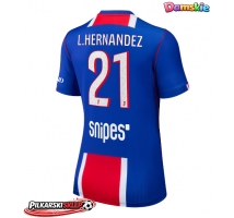 Paris Saint-Germain Lucas Hernandez #21 Koszulka Podstawowa damskie 2026-27 Krótki Rękaw