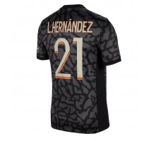 Paris Saint-Germain Lucas Hernandez #21 Koszulka Trzecia 2023-24 Krótki Rękaw