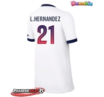 Paris Saint-Germain Lucas Hernandez #21 Koszulka Wyjazdowa damskie 2026-27 Krótki Rękaw