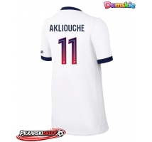 Paris Saint-Germain Maghnes Akliouche #11 Koszulka Wyjazdowa damskie 2026-27 Krótki Rękaw