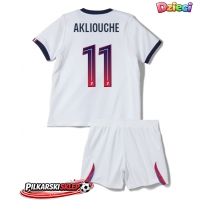 Paris Saint-Germain Maghnes Akliouche #11 Koszulka Wyjazdowa dzieci 2026-27 Krótki Rękaw (+ krótkie spodenki)