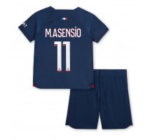 Paris Saint-Germain Marco Asensio #11 Koszulka Podstawowa dzieci 2023-24 Krótki Rękaw (+ krótkie spodenki)