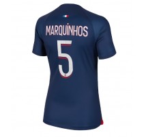 Paris Saint-Germain Marquinhos #5 Koszulka Podstawowa damskie 2023-24 Krótki Rękaw