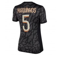 Paris Saint-Germain Marquinhos #5 Koszulka Trzecia damskie 2023-24 Krótki Rękaw