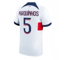 Paris Saint-Germain Marquinhos #5 Koszulka Wyjazdowa 2023-24 Krótki Rękaw