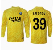Paris Saint-Germain Matvei Safonov #39 Bramkarskie Koszulka Trzecia 2024-25 Długi Rękaw