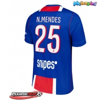 Paris Saint-Germain Nuno Mendes #25 Koszulka Podstawowa 2026-27 Krótki Rękaw