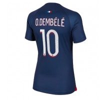 Paris Saint-Germain Ousmane Dembele #10 Koszulka Podstawowa damskie 2023-24 Krótki Rękaw