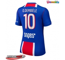Paris Saint-Germain Ousmane Dembele #10 Koszulka Podstawowa damskie 2026-27 Krótki Rękaw