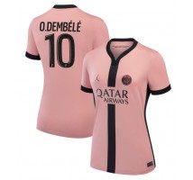 Paris Saint-Germain Ousmane Dembele #10 Koszulka Trzecia damskie 2024-25 Krótki Rękaw