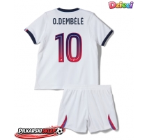 Paris Saint-Germain Ousmane Dembele #10 Koszulka Wyjazdowa dzieci 2026-27 Krótki Rękaw (+ krótkie spodenki)