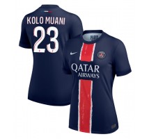 Paris Saint-Germain Randal Kolo Muani #23 Koszulka Podstawowa damskie 2024-25 Krótki Rękaw