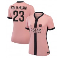 Paris Saint-Germain Randal Kolo Muani #23 Koszulka Trzecia damskie 2024-25 Krótki Rękaw