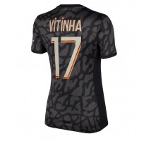 Paris Saint-Germain Vitinha Ferreira #17 Koszulka Trzecia damskie 2023-24 Krótki Rękaw