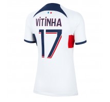 Paris Saint-Germain Vitinha Ferreira #17 Koszulka Wyjazdowa damskie 2023-24 Krótki Rękaw