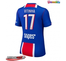 Paris Saint-Germain Vitinha #17 Koszulka Podstawowa damskie 2026-27 Krótki Rękaw