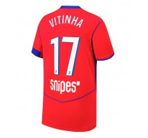 Paris Saint-Germain Vitinha #17 Koszulka Trzecia 2025-26 Krótki Rękaw