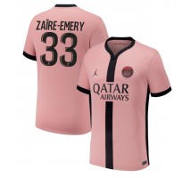 Paris Saint-Germain Warren Zaire-Emery #33 Koszulka Trzecia 2024-25 Krótki Rękaw
