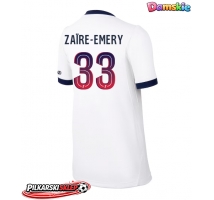 Paris Saint-Germain Warren Zaire-Emery #33 Koszulka Wyjazdowa damskie 2026-27 Krótki Rękaw