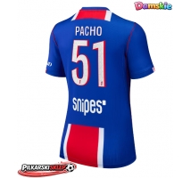 Paris Saint-Germain Willian Pacho #51 Koszulka Podstawowa damskie 2026-27 Krótki Rękaw