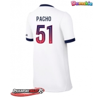 Paris Saint-Germain Willian Pacho #51 Koszulka Wyjazdowa damskie 2026-27 Krótki Rękaw