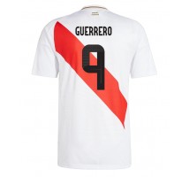 Peru Paolo Guerrero #9 Koszulka Podstawowa Copa America 2024 Krótki Rękaw