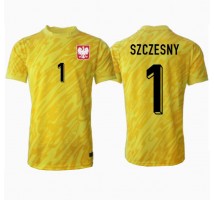 Polska Wojciech Szczesny #1 Bramkarskie Koszulka Podstawowa ME 2024 Krótki Rękaw