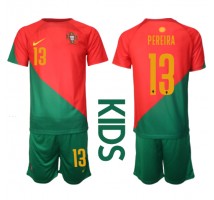 Portugal Danilo Pereira #13 Koszulka Podstawowa dzieci MŚ 2022 Krótki Rękaw (+ krótkie spodenki)